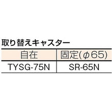 画像をギャラリービューアに読み込む, ＴＲＵＳＣＯ　伸縮式コンテナ台車　内寸４００－５００Ｘ８００－９００　スチール製
