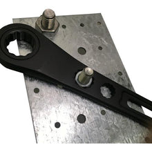 画像をギャラリービューアに読み込む, フジ矢　ギア付モンキーレンチ（黒金）
