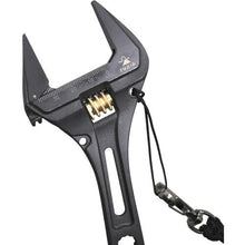 画像をギャラリービューアに読み込む, フジ矢　ギア付モンキーレンチ（黒金）
