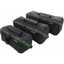 画像をギャラリービューアに読み込む, フジ矢　布製工具ケース　迷彩グリーン　Ｍサイズ
