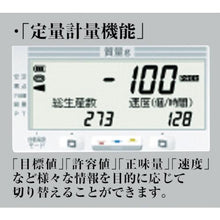 画像をギャラリービューアに読み込む, ヤマト　定量計量専用機　Ｆｉｘ－１００Ｗ－６
