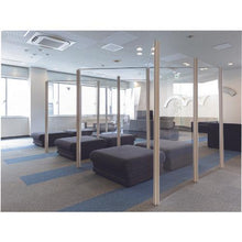 画像をギャラリービューアに読み込む, ＳＡＮＷＡ　ファミプラ飛沫対策用Ａユニット１８６０×３７２０
