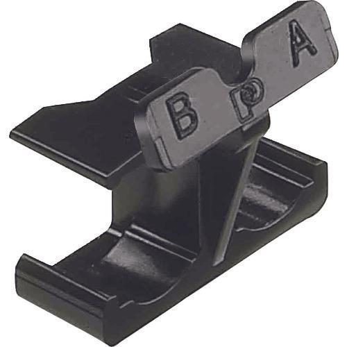 Kẹp song công LC cho đầu nối quang học được đánh bóng OptiCam PANDUIT Màu đen FLCCLIPBL-L