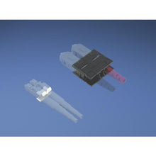 Tải hình ảnh vào trình xem thư viện, Kẹp song công LC cho đầu nối quang học được đánh bóng OptiCam PANDUIT Màu đen FLCCLIPBL-L
