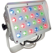 画像をギャラリービューアに読み込む, トライト　ＬＥＤ投光器　ＲＧＢカラー　簡易コントローラー付　照射角３０°白ボディ

