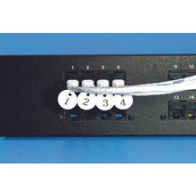 画像をギャラリービューアに読み込む, カメダ　線名札（丸札）　（１００枚入）
