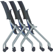 โหลดรูปภาพลงในโปรแกรมดูแกลเลอรี TOKIO เก้าอี้ประชุม (ซ้อน) ผ้า น้ำเงิน
