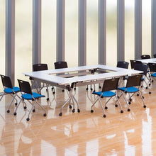 โหลดรูปภาพลงในโปรแกรมดูแกลเลอรี TOKIO เก้าอี้ประชุม (แบบวางซ้อน) ผ้าพิ้งโรส
