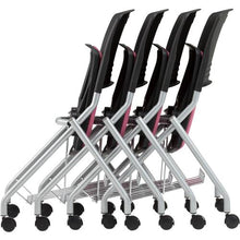 โหลดรูปภาพลงในโปรแกรมดูแกลเลอรี TOKIO เก้าอี้ประชุม (แบบวางซ้อน) ผ้าพิ้งโรส
