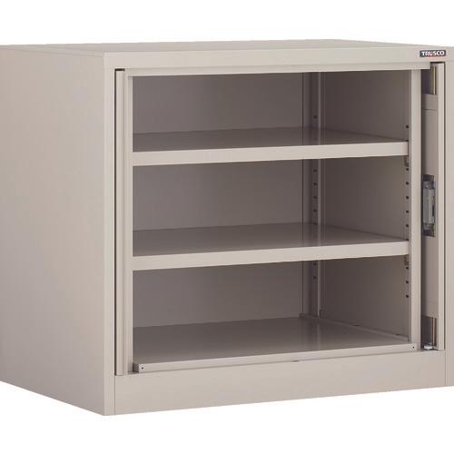 ＴＲＵＳＣＯ　フリッパードアーキャビネット　１０１０Ｘ６５０ＸＨ８９０　アクリル窓付
