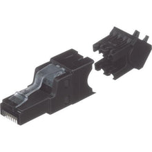 画像をギャラリービューアに読み込む, パンドウイット　ＬＡＮコネクタ　ＣＡＴ６Ａ　簡単成端モジュラープラグアングルタイプ　１０個入り　ＦＰＵＤ６Ｘ８８ＭＴＧ－Ｘ
