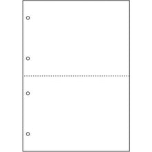 โหลดรูปภาพลงในโปรแกรมดูแกลเลอรี ヒサゴ　プリンタ帳票Ａ４白紙２面４穴
