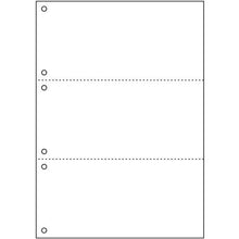 โหลดรูปภาพลงในโปรแกรมดูแกลเลอรี ヒサゴ　プリンタ帳票Ａ４白紙３面６穴
