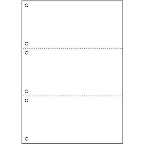 ヒサゴ　プリンタ帳票Ａ４白紙３面６穴
