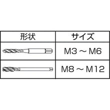 画像をギャラリービューアに読み込む, ヤマワ　高速用タップ（止り穴用）　Ｍ６
