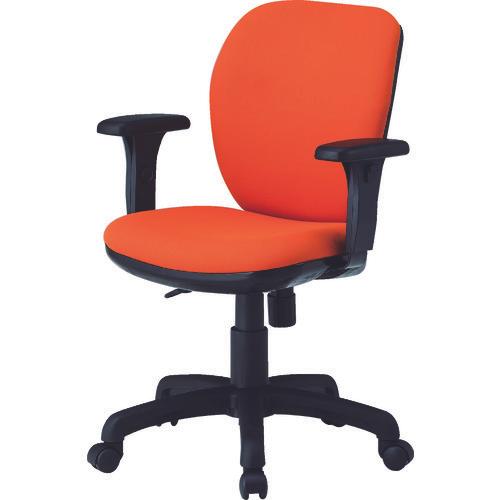 TOKIO เก้าอี้สำนักงานมีข้อศอกรูปตัว T สีส้ม