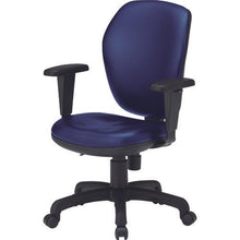 โหลดรูปภาพลงในโปรแกรมดูแกลเลอรี TOKIO เก้าอี้สำนักงาน FS T-77HL พนักสูง คอตัว T สีกรมท่า (หนัง)
