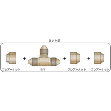 画像をギャラリービューアに読み込む, ＡＳＯＨ　三方フレアーチーズ　Φ６
