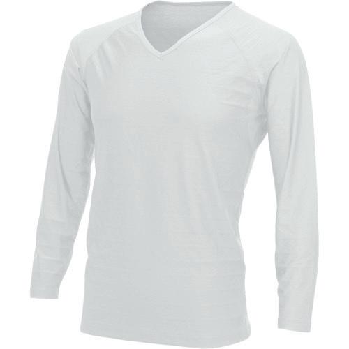 Liberta 20_FTW_Long sleeve V-neck/WHT(S)