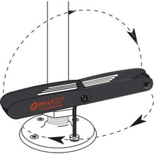 画像をギャラリービューアに読み込む, ボンダス　ゴリラグリップ［［Ｒ］］ホグバディ　ブライトガード加工（メッキ）（＋２、Ｔ２７、Ｔ４０、５／３２、３／１６、１／４、５／１６）
