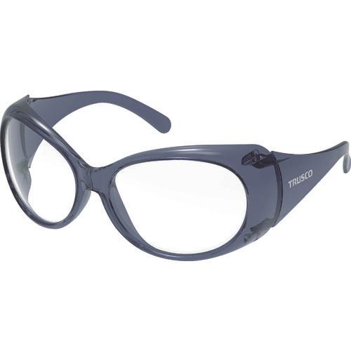 TRUSCO wide view twin-lens protective glasses black type PET-AF lens