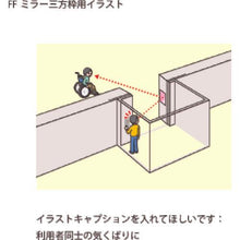 Load image into gallery viewer, Comey FF mirror EVE &lt;for three-sided frame&gt; Tilt angle 21-30 degrees
