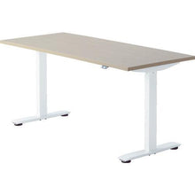 โหลดรูปภาพลงในโปรแกรมดูแกลเลอรี TOKIO โต๊ะทำงานยกไฟฟ้า หน้ากว้าง 1550 x ลึก 700 x สูง 650-1250 มม. สีธรรมชาติ
