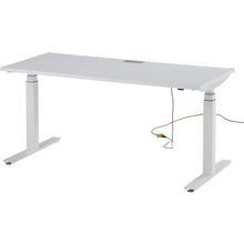 โหลดรูปภาพลงในโปรแกรมดูแกลเลอรี TOKIO โต๊ะทำงานยกระดับไฟฟ้า หน้ากว้าง 1550 x ลึก 700 x สูง 650-1250 มม. สีขาว
