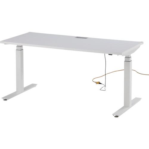 TOKIO โต๊ะทำงานยกระดับไฟฟ้า หน้ากว้าง 1550 x ลึก 700 x สูง 650-1250 มม. สีขาว