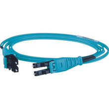 Tải hình ảnh vào trình xem thư viện, PANDUIT Push-Bull LC Duplex Fiber Optic Patch Cord Riser OM3 1m 1pc FX2ERQ1Q1SNM001
