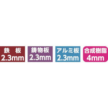 画像をギャラリービューアに読み込む, 大見　Ｇ型ホールカッター　２１ｍｍ

