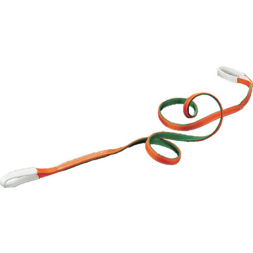 TRUSCO belt sling IS 3 grade double eye shape 25mmX2.0m