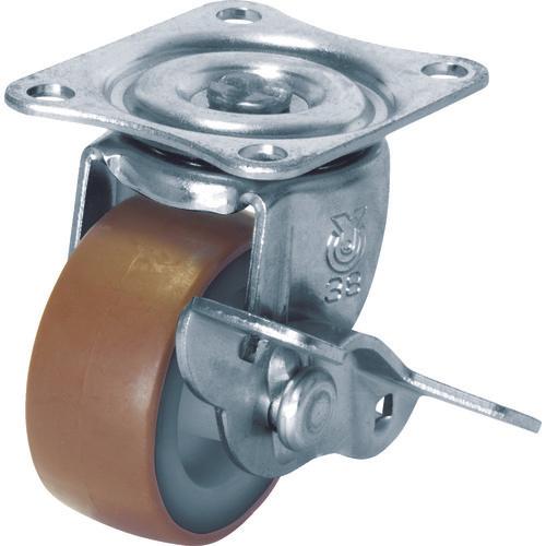 Swivel wheel with YUEI caster S 38 diameter urethane wheel