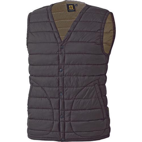 CO-COS V-neck Vest G-399 14 Brown SS