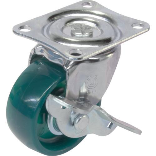 YUEI skeleton caster swivel wheel S with 50 diameter polycarbonate wheel (green)
