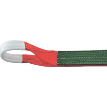 画像をギャラリービューアに読み込む, ＴＲＵＳＣＯ　ベルトスリング　ＪＩＳ３等級　両端アイ形　７５ｍｍＸ１０．０ｍ
