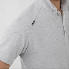 画像をギャラリービューアに読み込む, コーコス　ハンソデポロシャツ　Ｇ－９１１７　３モクグレー　５Ｌ

