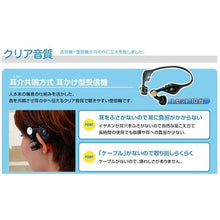 画像をギャラリービューアに読み込む, キングジム　耳かけ型受信機
