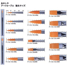 โหลดรูปภาพลงในโปรแกรมดูแกลเลอรี แปรงกลม AKASHIYA Art Sable Round เบอร์ 4
