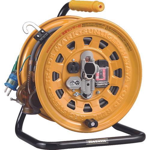 HATAYA Reverse Distribution Type Breaker Reel Multi-Temo Reel Single Phase 100V Grounded 27+6m