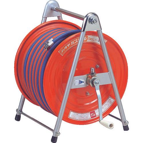 HATAYA gas reel 30m inner diameter φ5.0 special synthetic rubber twin hose