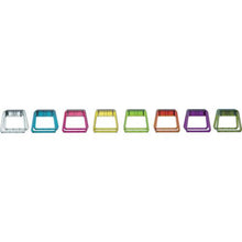 Load image into gallery viewer, Pika resin step stool GEM STEP orange
