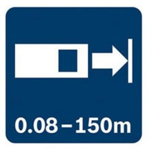 画像をギャラリービューアに読み込む, ボッシュ　レーザー距離計　測定範囲０．０８～１５０ｍ
