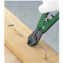 画像をギャラリービューアに読み込む, スリーピークス　グリーンニッパ（バネ付）　２００ｍｍ
