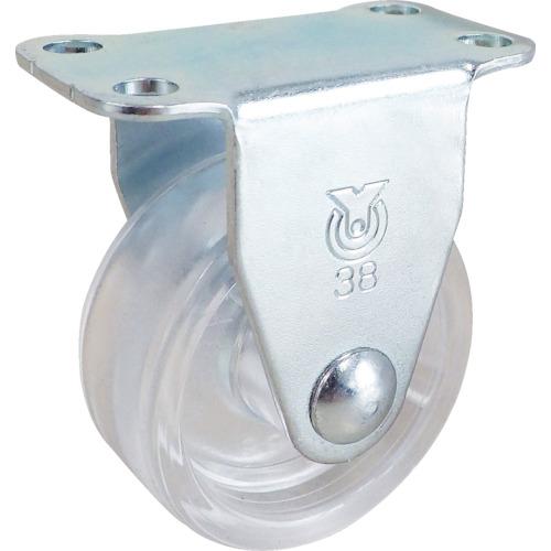 YUEI skeleton caster fixed car 38 diameter polycarbonate car (transparent)