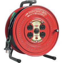 Load image into gallery viewer, Cord reel with HATAYA temperature sensor Single phase 100V30M with ground
