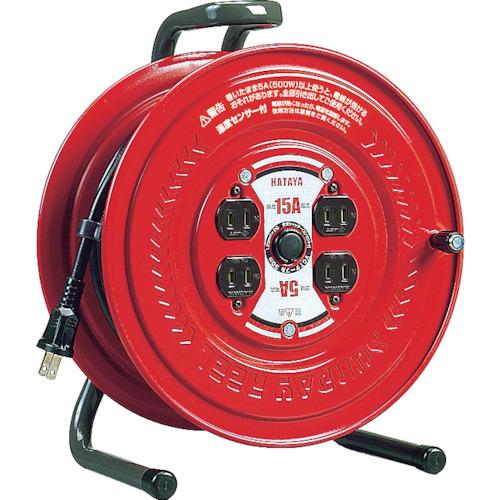 Cord reel with HATAYA temperature sensor Single phase 100V30M