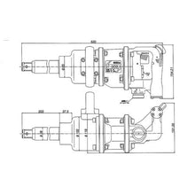 画像をギャラリービューアに読み込む, ベッセル　エアーインパクトレンチ軽量ＧＴ３８００ＬＸ
