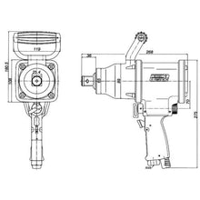 画像をギャラリービューアに読み込む, ベッセル　超軽量エアーインパクトレンチ３９００ＶＰ
