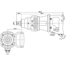 画像をギャラリービューアに読み込む, ベッセル　超軽量インパクトレンチ　ＧＴ３９００Ｖ
